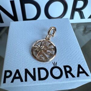 Pandora ME rose gold charm
